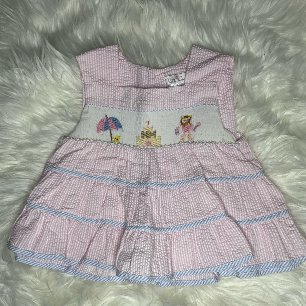 Petite Ami beach smocked top